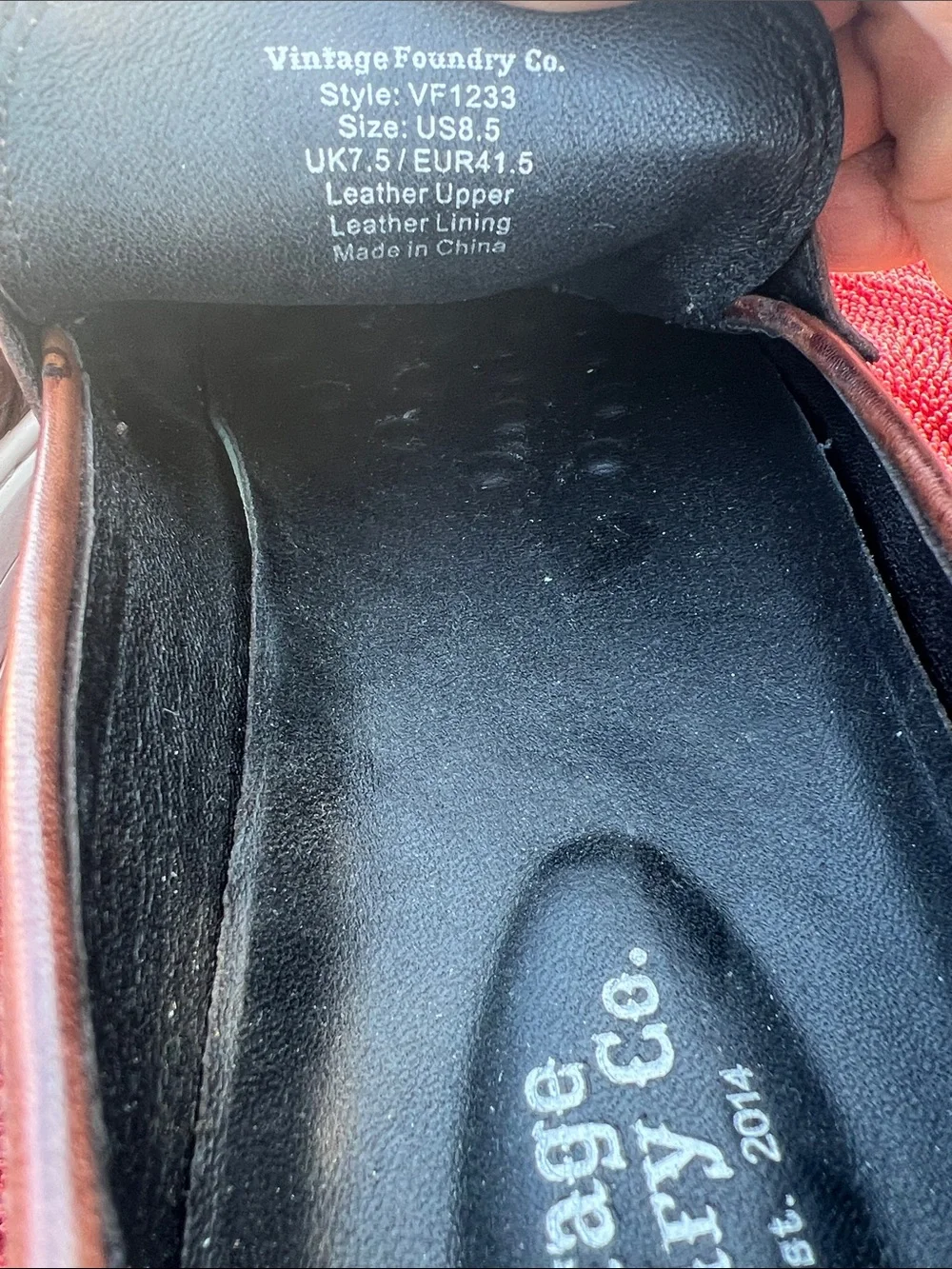 Vintage Foundry Co. Men’s Loafers 8.5